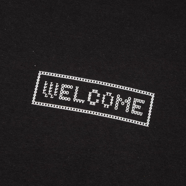 Welcome Skate Store - Typo T-Shirt - Black