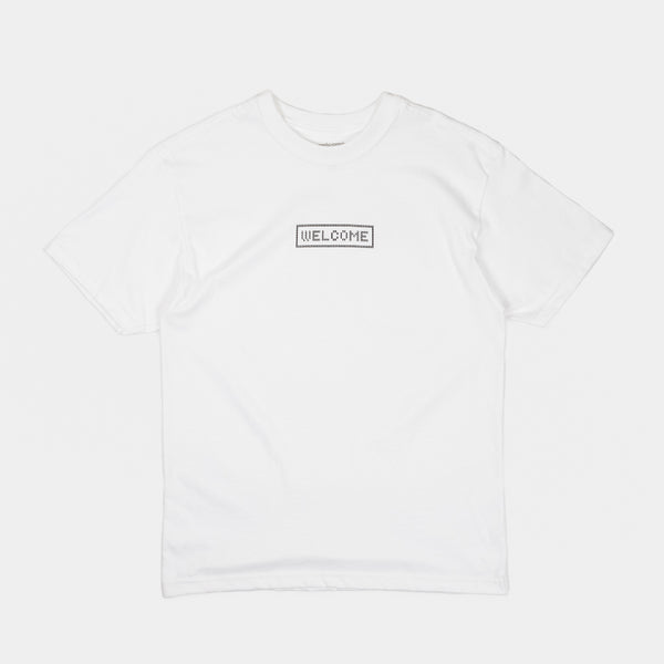 Welcome Skate Store - Typo T-Shirt - White
