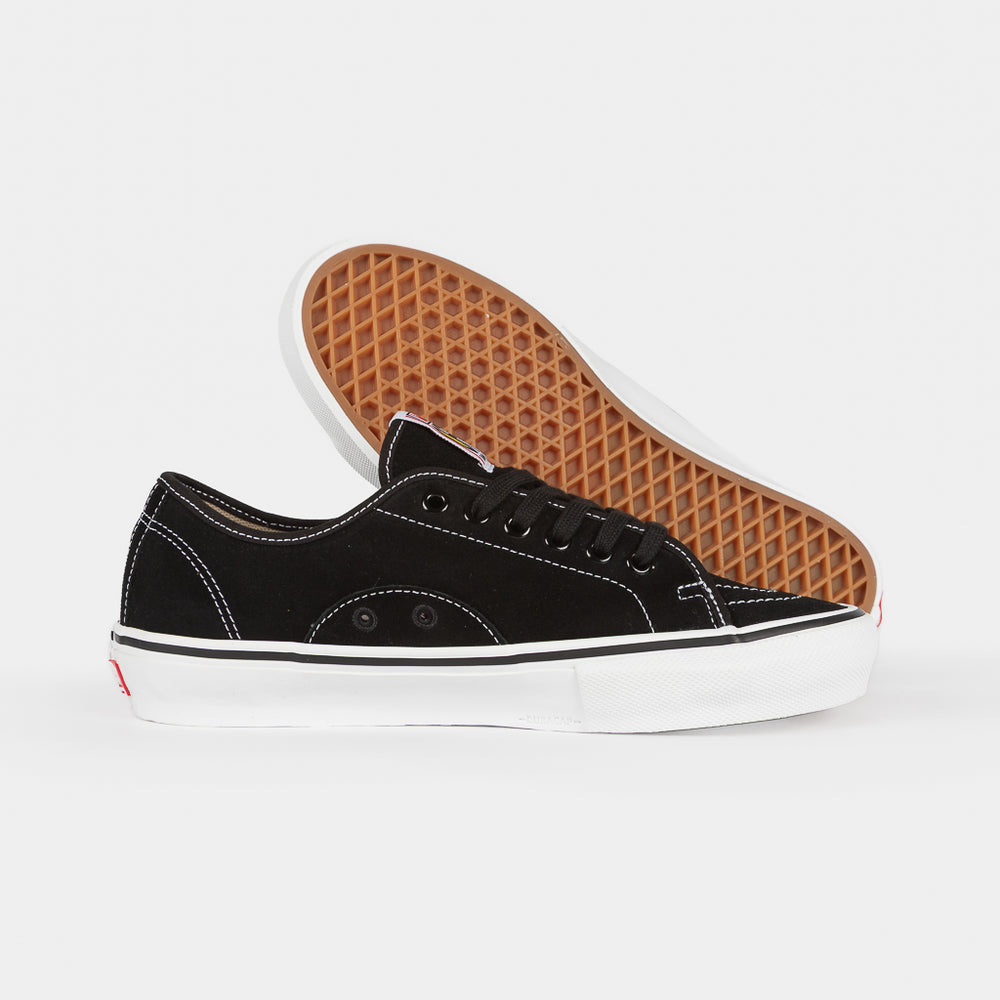 Black And White Suede Vans AVE Classic Skate Shoes