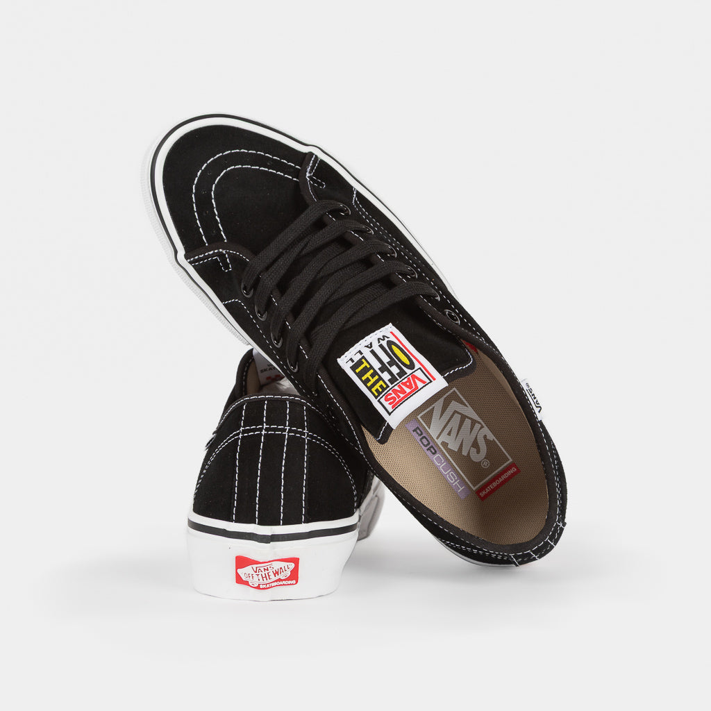 Black And White Suede Vans AVE Classic Skate Shoes