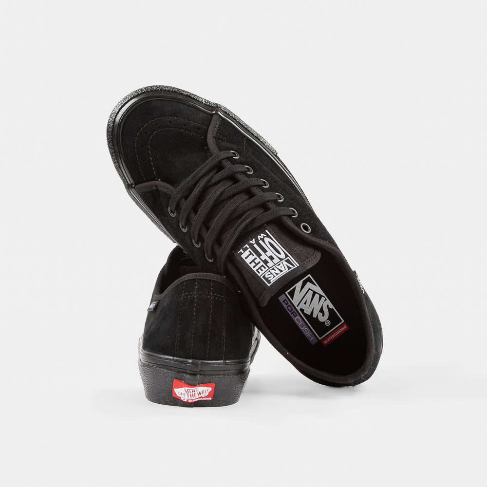 Vans All Black Suede AVE Classic Skate Shoe
