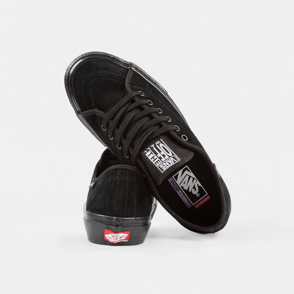 Vans All Black Suede AVE Classic Skate Shoe