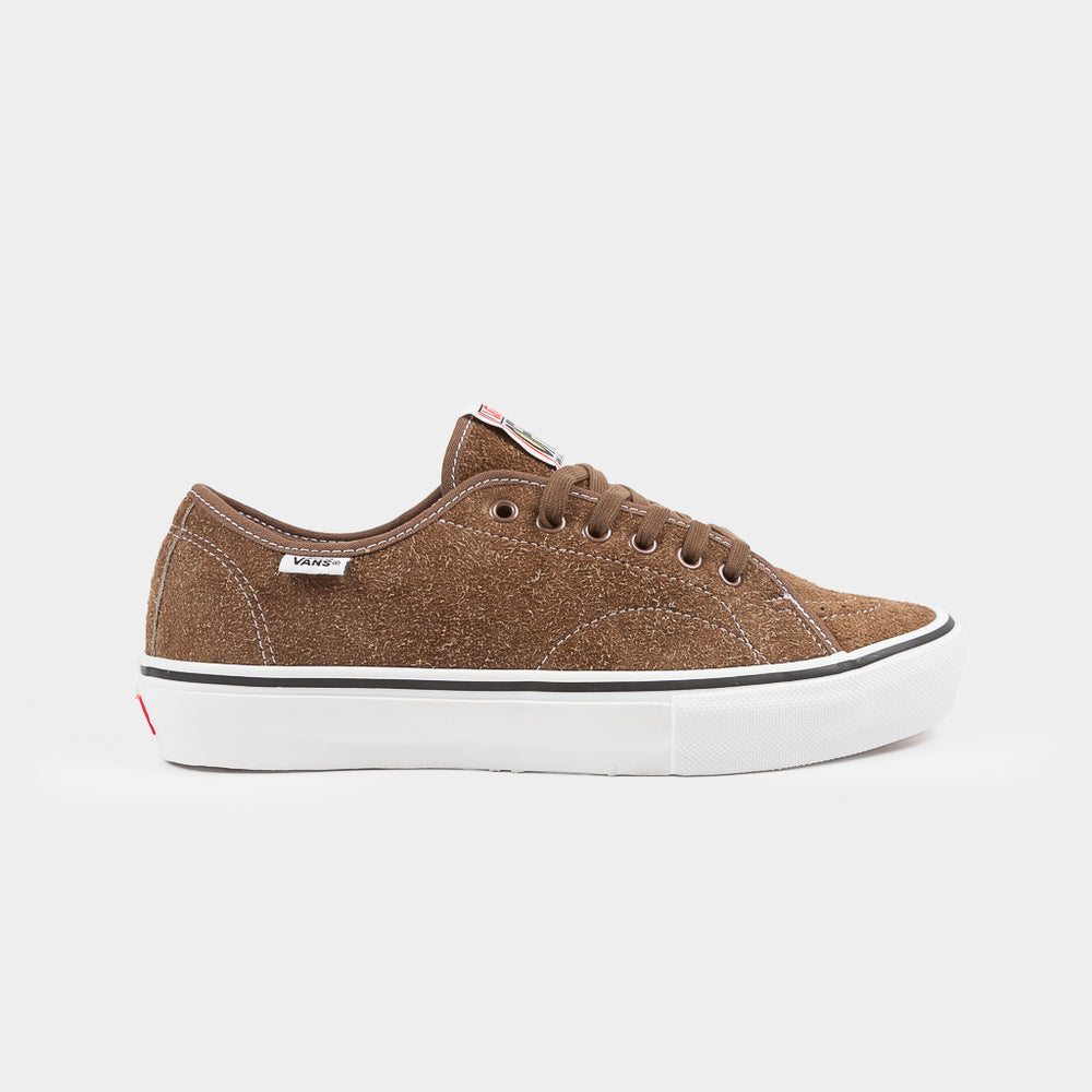 Vans Brown Vintage Cocoa Hairy Suede AVE Classic Skate Shoes