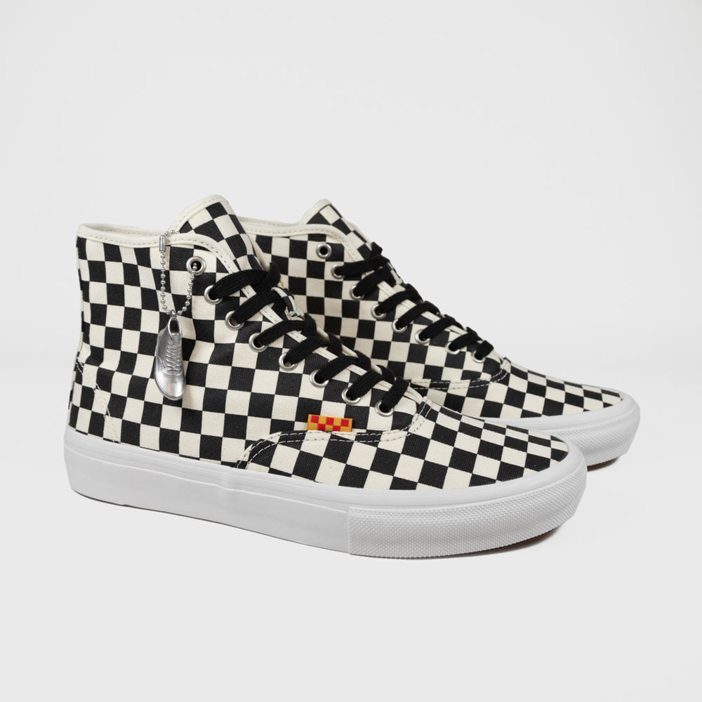 Vans Andrew Allen Checkerboard Skate Authentic High Shoes