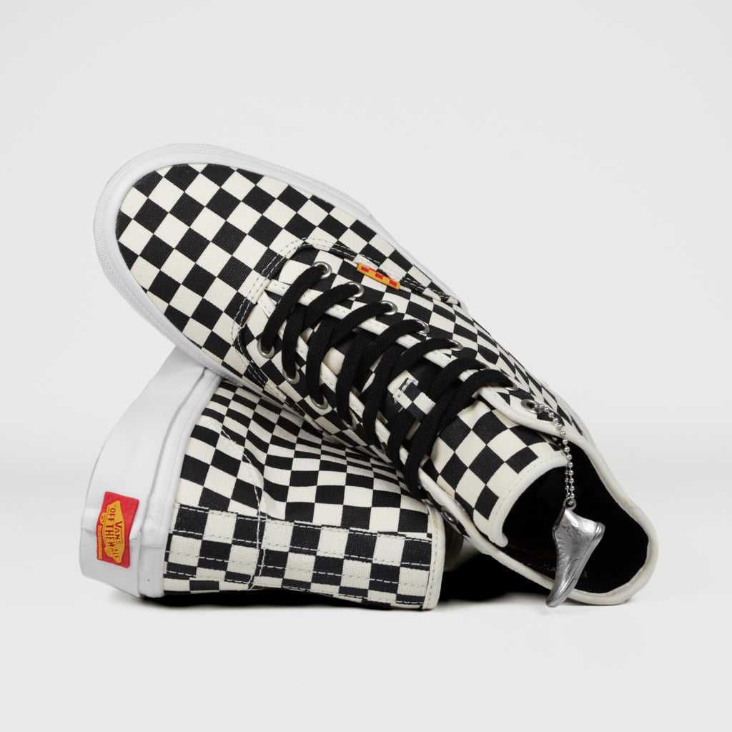 Vans Andrew Allen Checkerboard Skate Authentic High Shoes