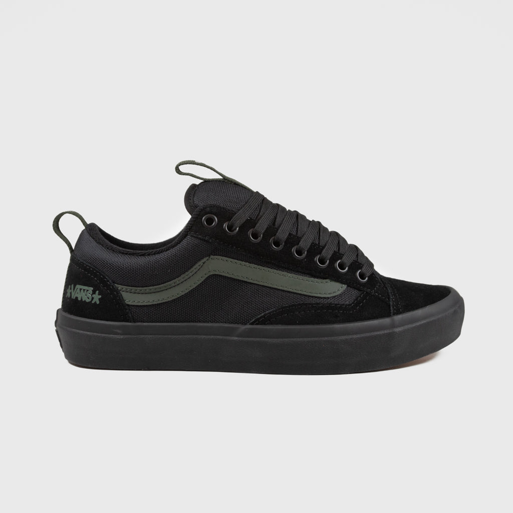 Vans Black And Green Atiba Old Skool 36+ Shoes