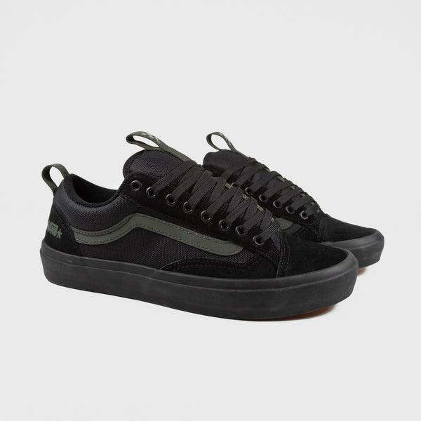 Vans - Atiba Old Skool 36+ Shoes - Black / Dark Green