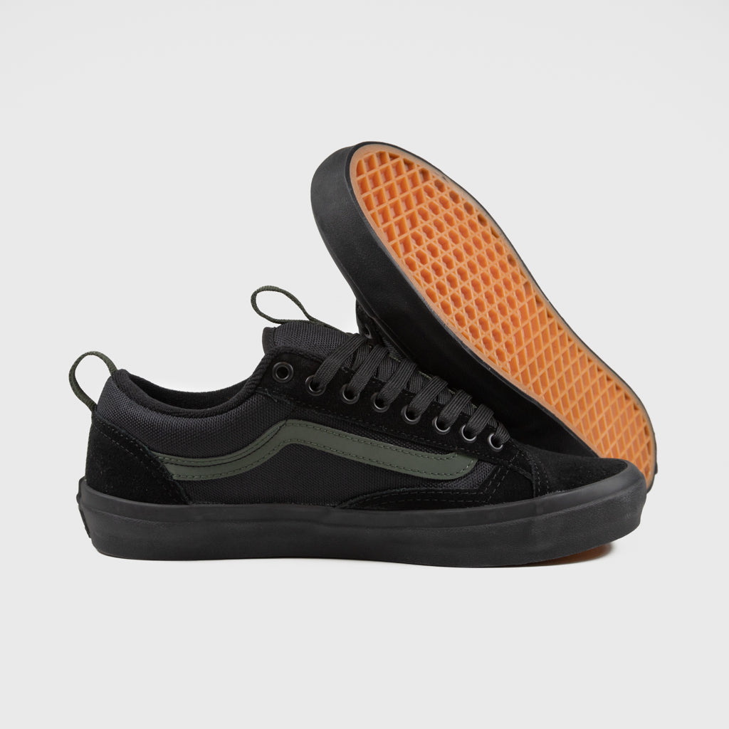 Vans Black And Green Atiba Old Skool 36+ Shoes