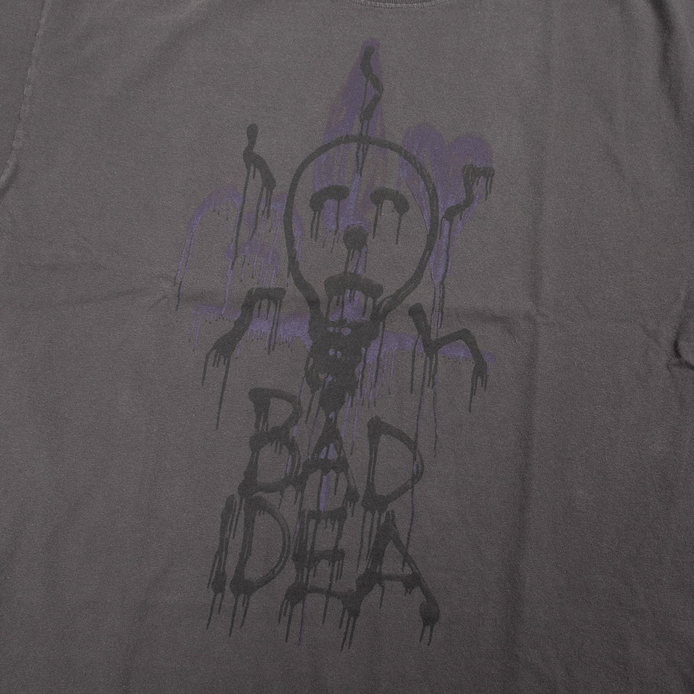 Front Print Of Vans OTW x Bad Idea By CHITO Black T-Shirt 