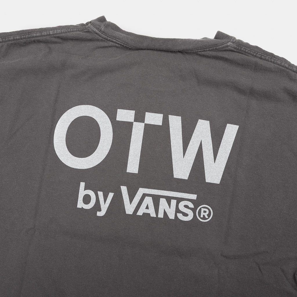 Back Print of Vans OTW x Bad Idea By CHITO Black T-Shirt