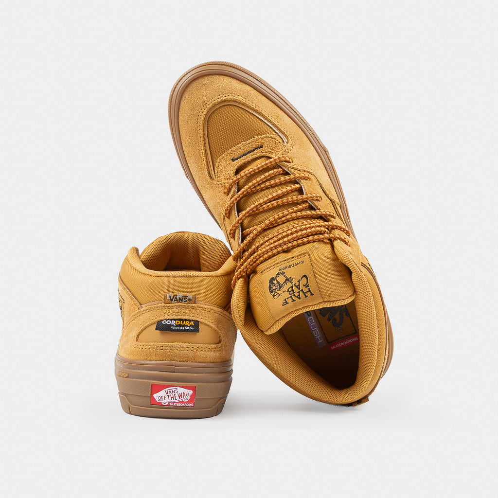 Vans Suede And Cordura Canvas Skate Half Cab Wafflecup Skate Shoes
