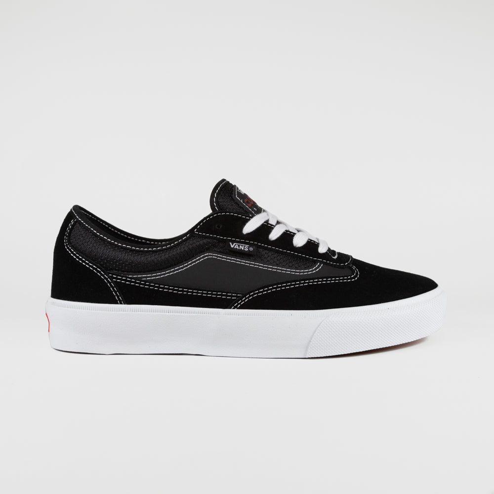 Vans Black And White Curren Caples Shoes