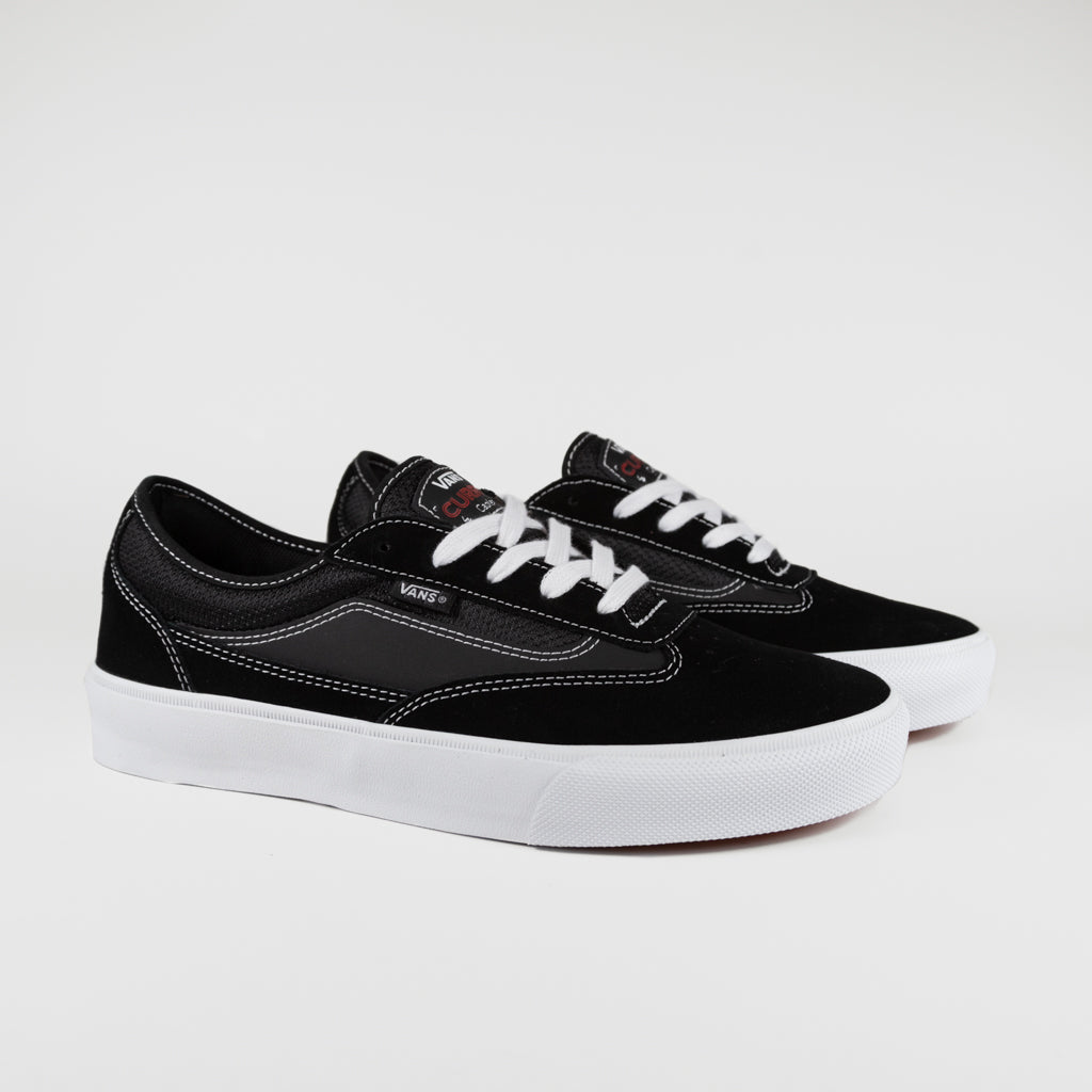 Vans Black And White Curren Caples Shoes