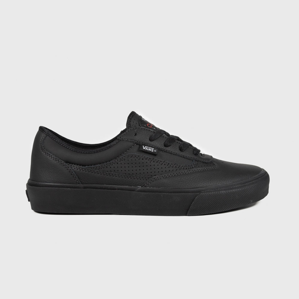 Vans Black Leather Curren Caples VCU Shoes