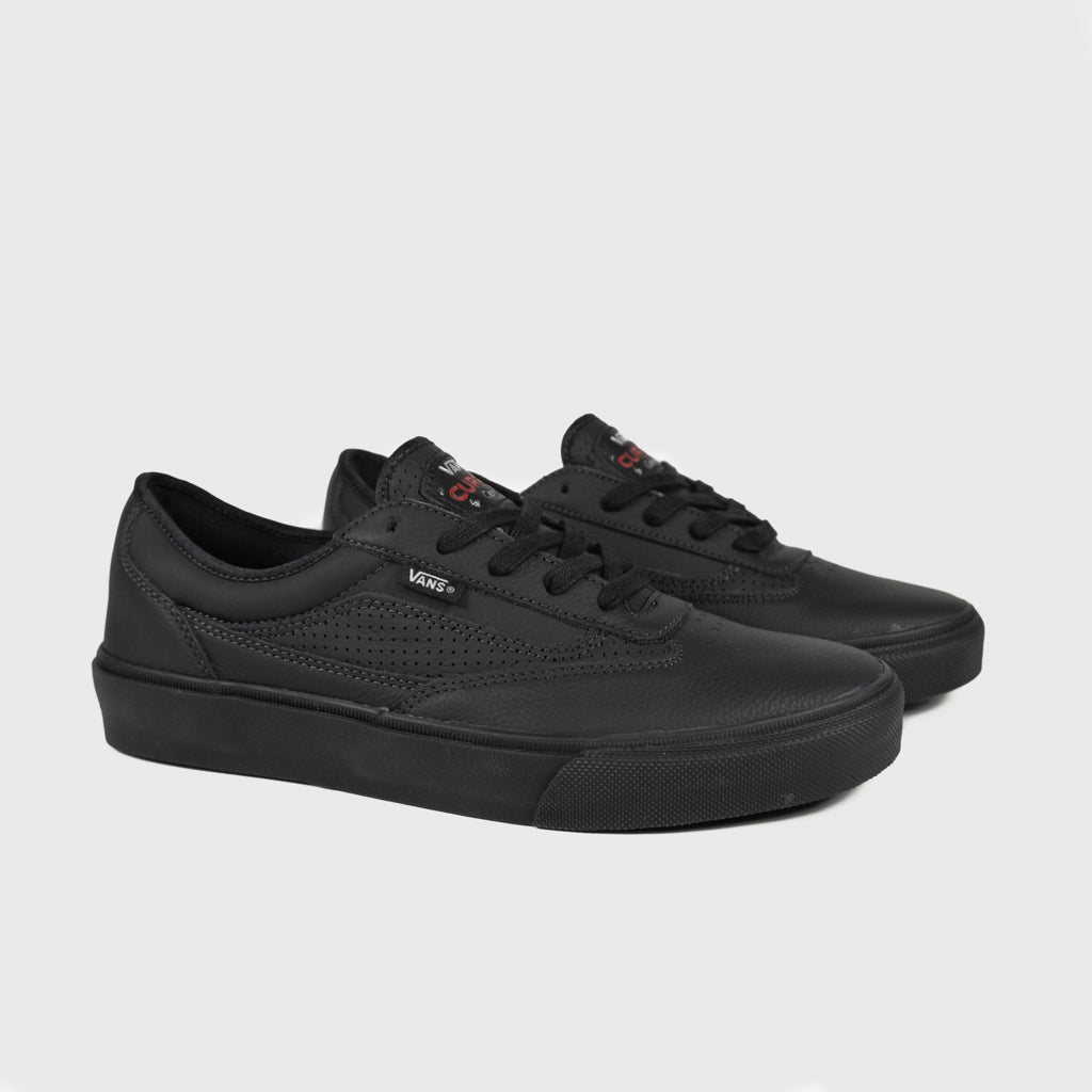 Vans Black Leather Curren Caples VCU Shoes