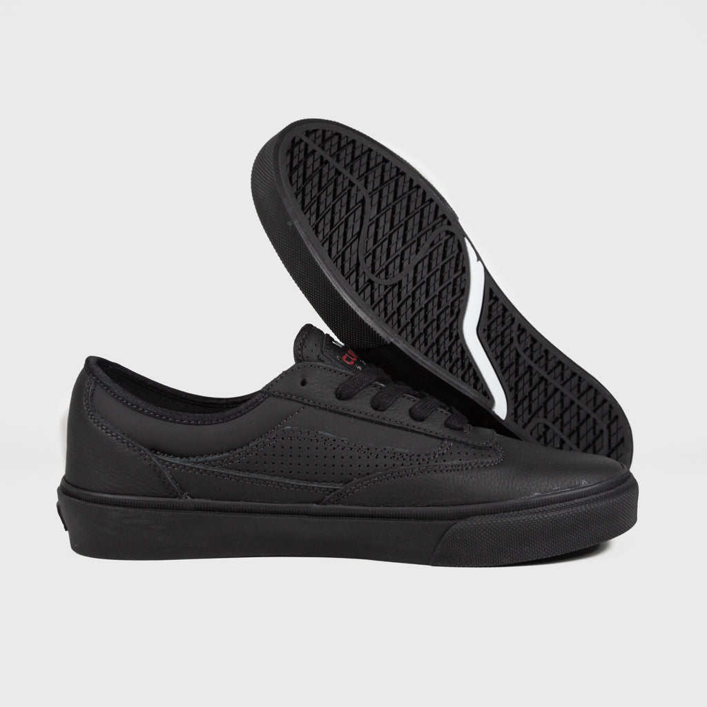 Vans Black Leather Curren Caples VCU Shoes