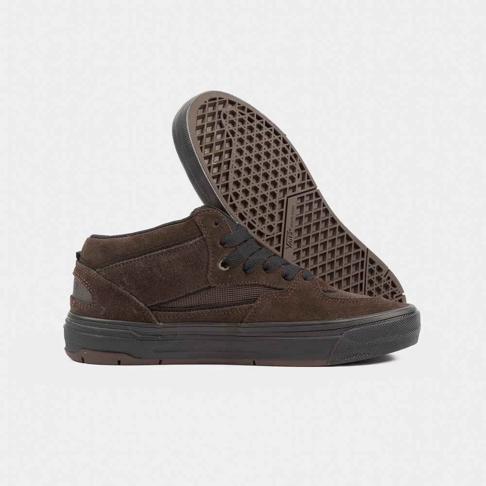 Dick Rizzo Signature Vans Skate Half Cab Wafflecup Shoes In Brown Suede