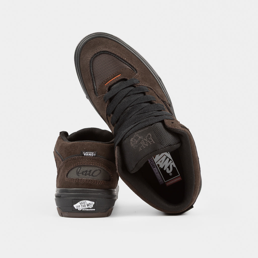 Dick Rizzo Signature Vans Skate Half Cab Wafflecup Shoes In Brown Suede