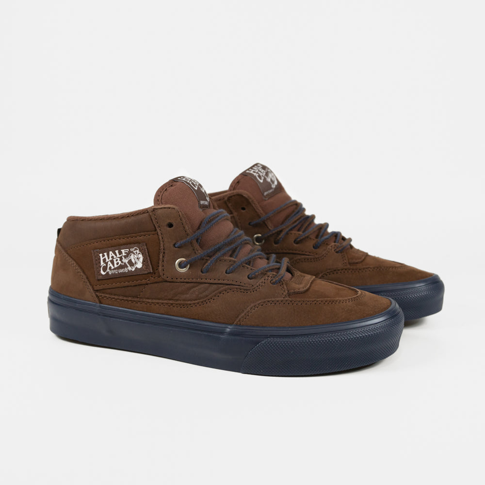 Vans Brown And Navy Nick Michel Skate Half Cab '92 Shoes