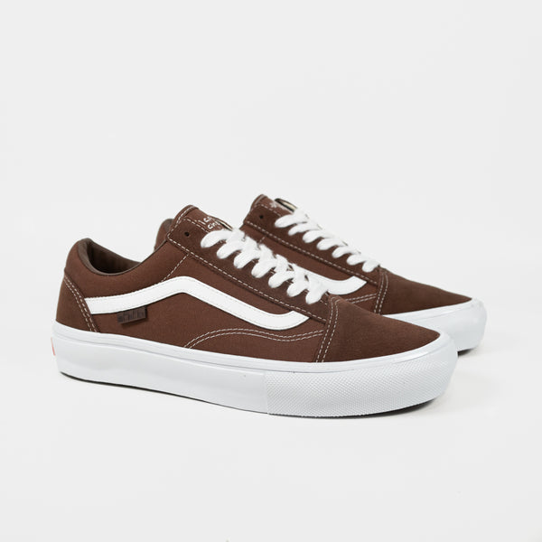 Vans - Nick Michel Skate Old Skool Shoes - Brown / White