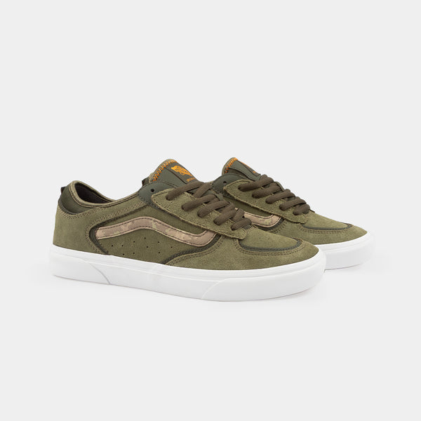Vans - Rowley Shoes - Camo Mossy Olive