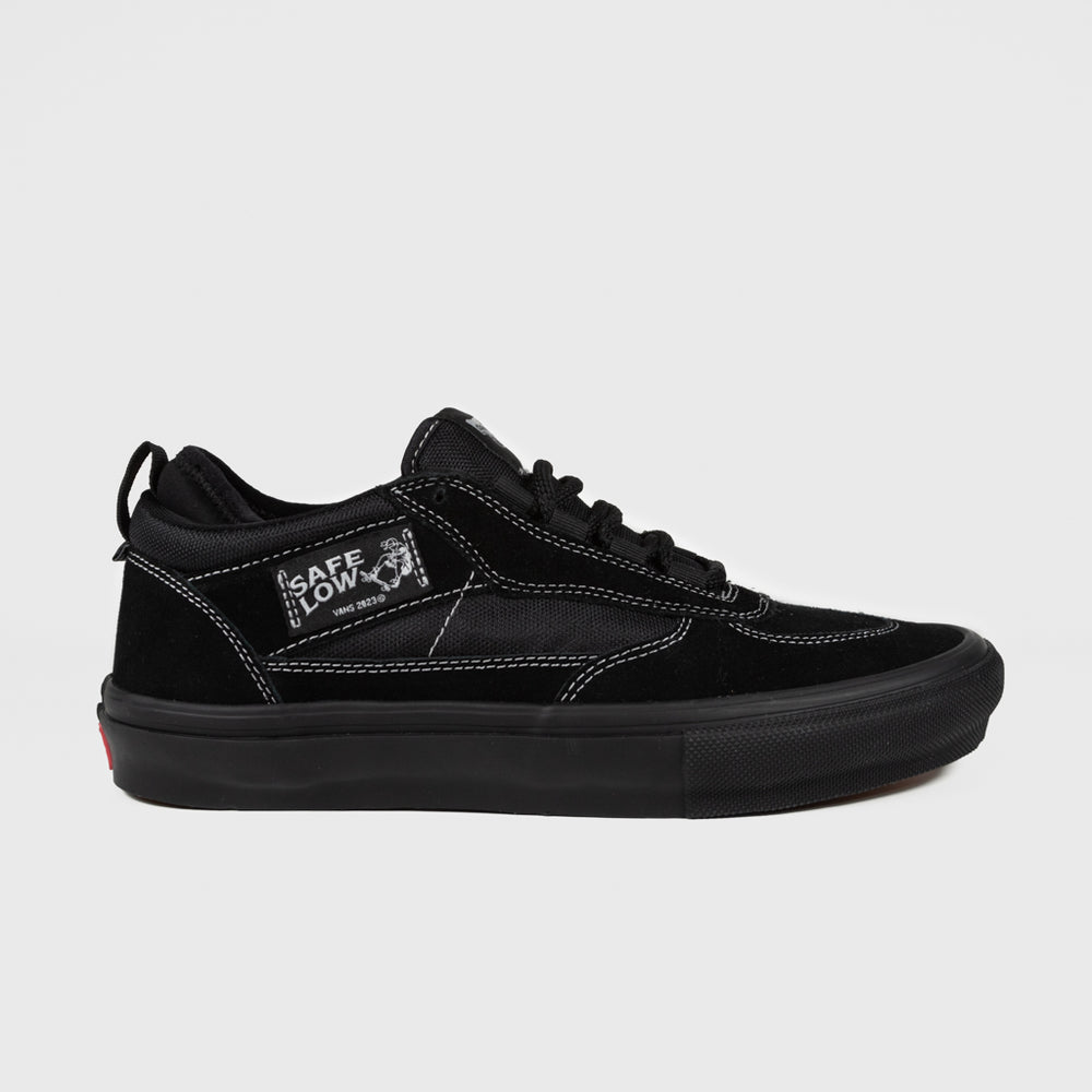 Vans Skate Safe Low Shoes Black Black Welcome Skate Store