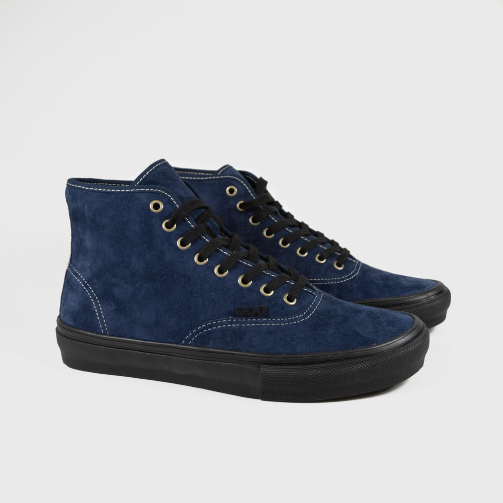 Vans Navy And Black Skate Authentic High Shoes