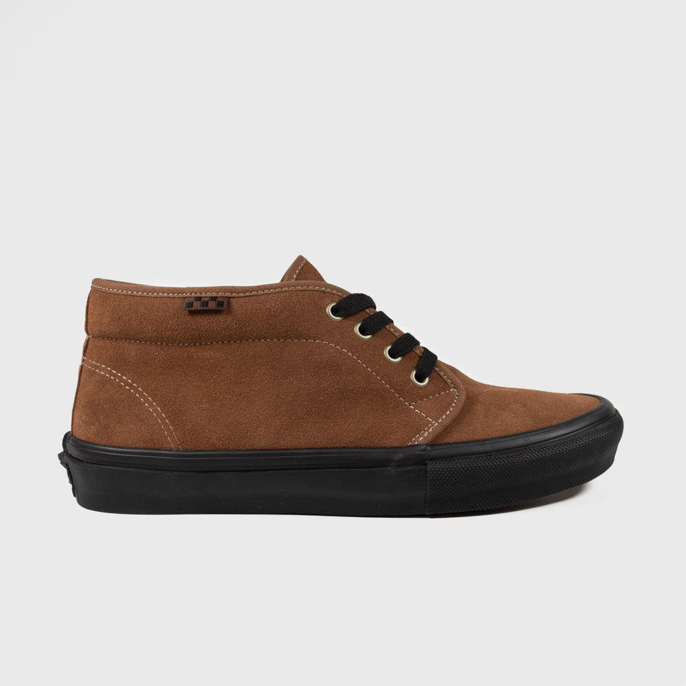 Vans Brown And Black Skate Chukka VCU Shoes