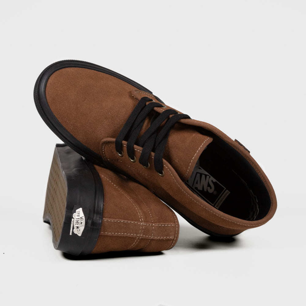 Vans Brown And Black Skate Chukka VCU Shoes