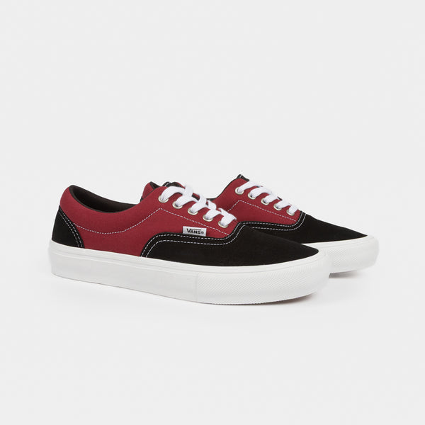 Vans - Skate Era Shoes - Black / Dark Red
