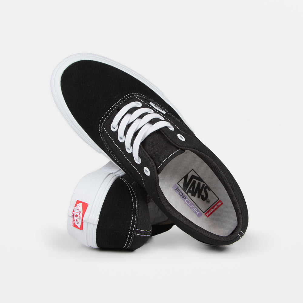 Vans Black And White Skate Era Shoes