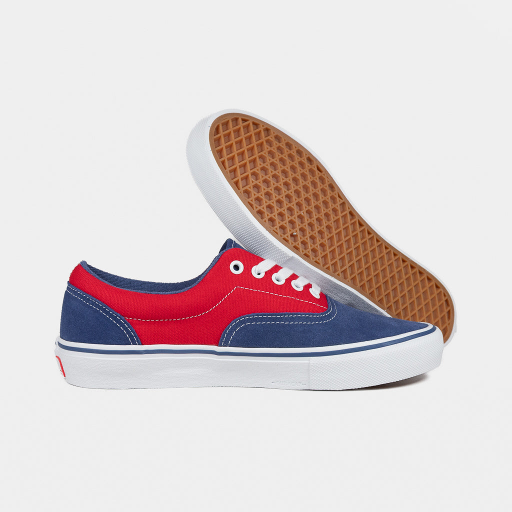 Vans Blue And Red Skate Era Shoes