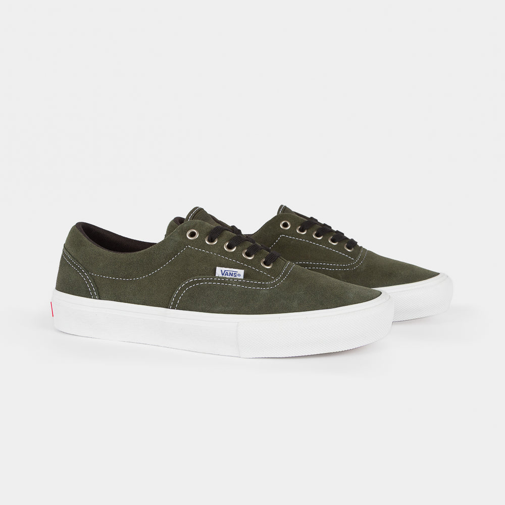Vans Fern Green Suede Skate Era Shoes