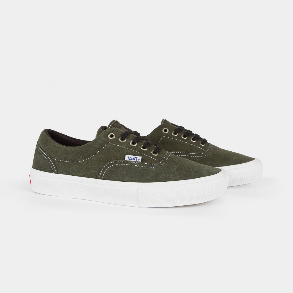 Vans Fern Green Suede Skate Era Shoes