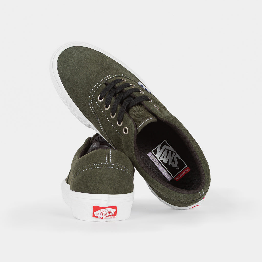 Vans Fern Green Suede Skate Era Shoes