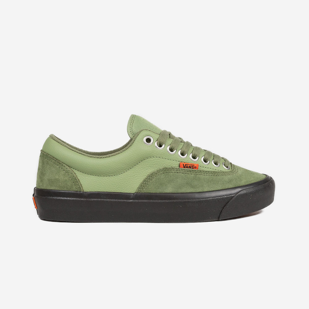 Vans Faded Olive and Black Skate Era Stub Shoes