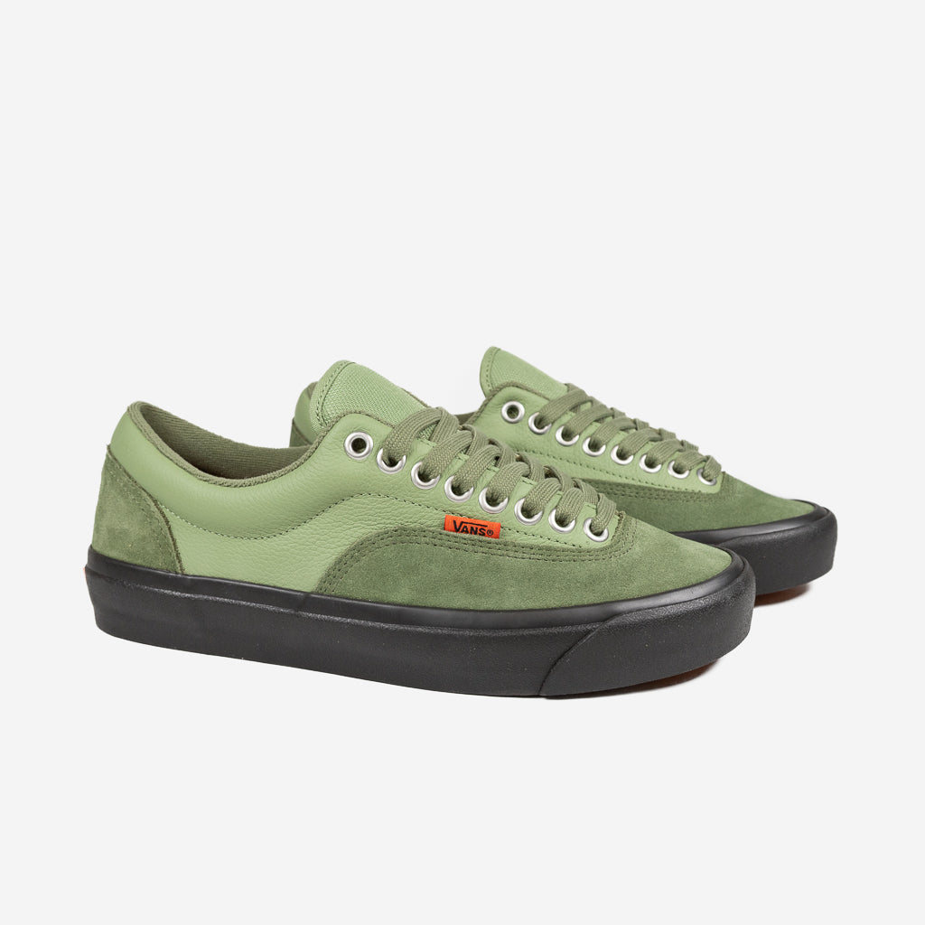 Vans Faded Olive and Black Skate Era Stub Shoes