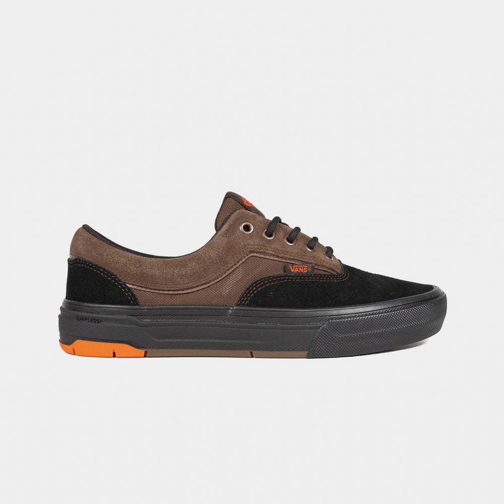 Vans Brown And Black Skate Era Wafflecup Shoes