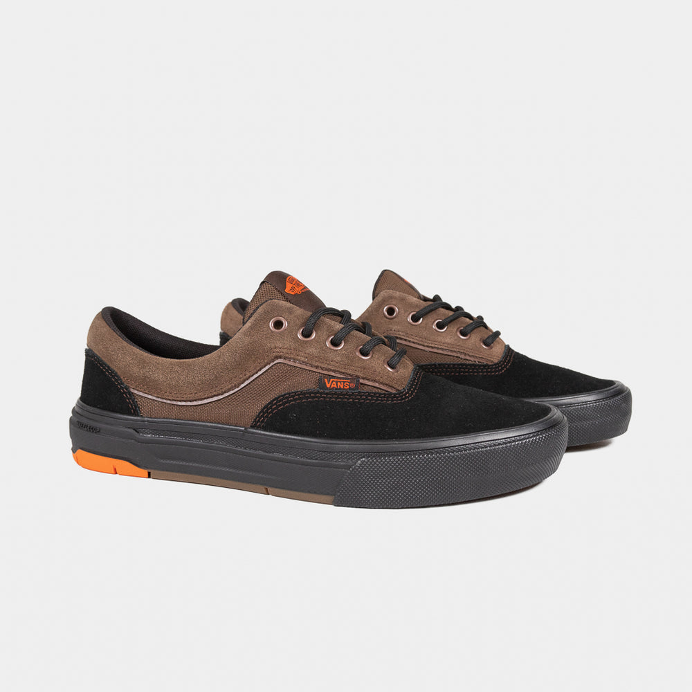 Vans Brown And Black Skate Era Wafflecup Shoes