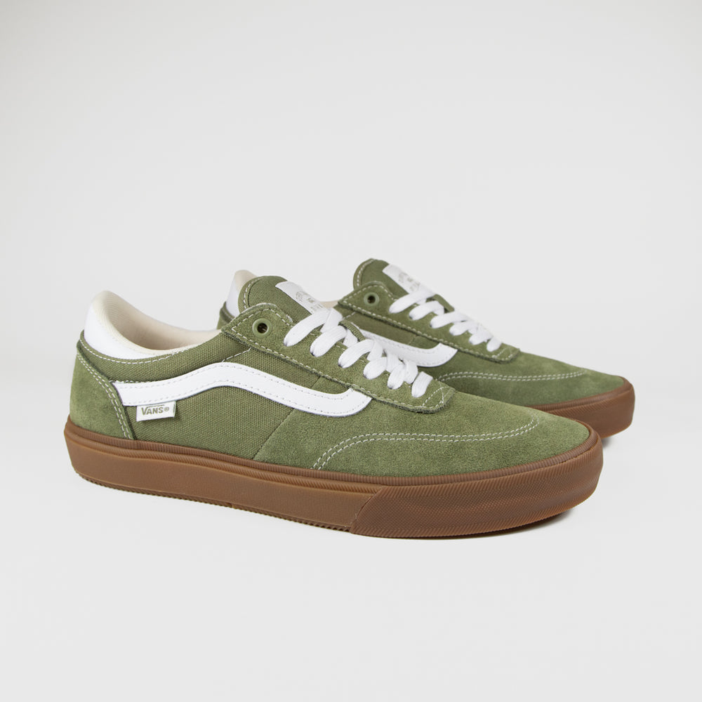 Vans Loden Green Skate Gilbert Crockett Shoes