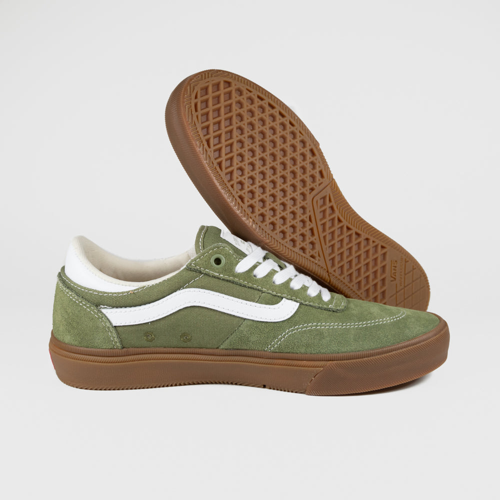 Vans Loden Green Skate Gilbert Crockett Shoes