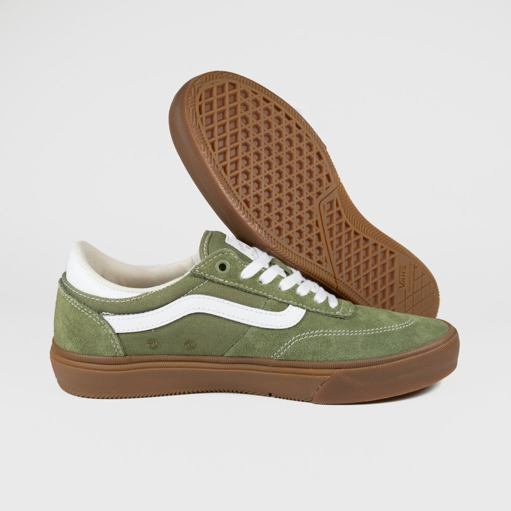 Vans Loden Green Skate Gilbert Crockett Shoes