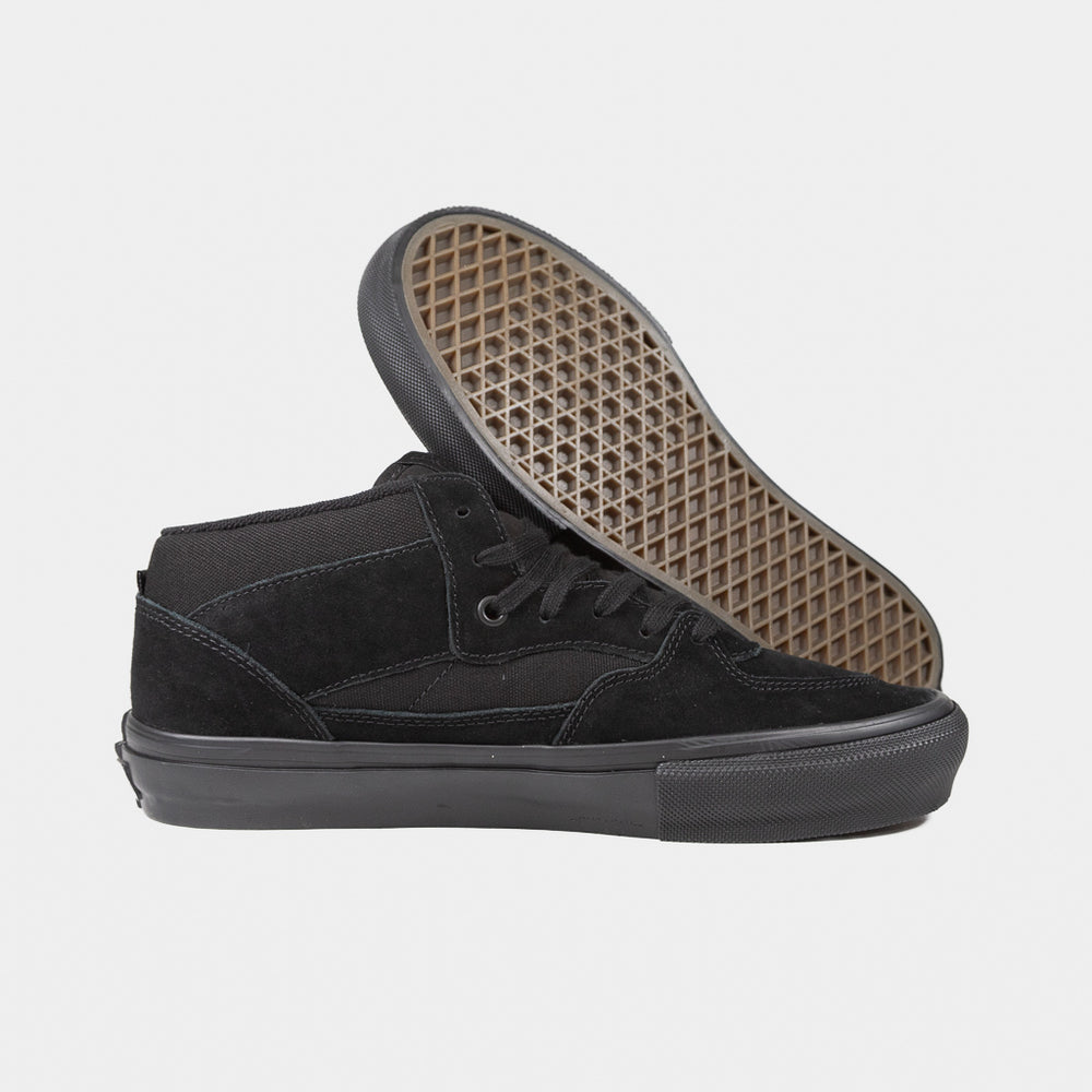Vans All Black Skate Half Cab Shoes