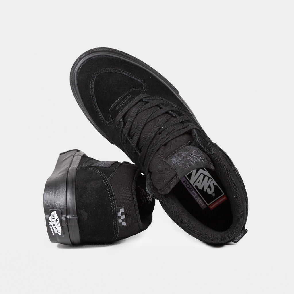 Vans All Black Skate Half Cab Shoes
