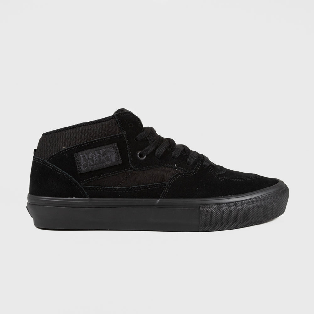Vans All Black Skate Half Cab Shoes