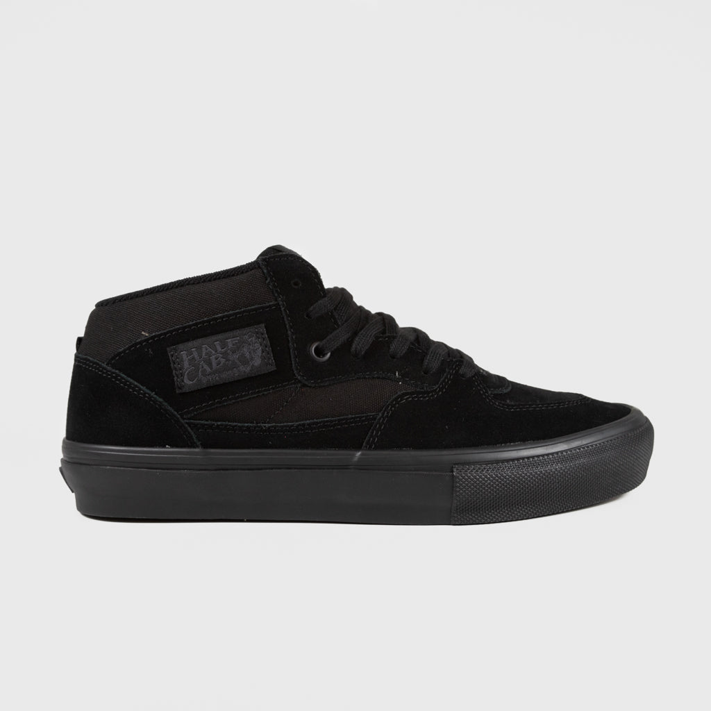 Vans All Black Skate Half Cab Shoes