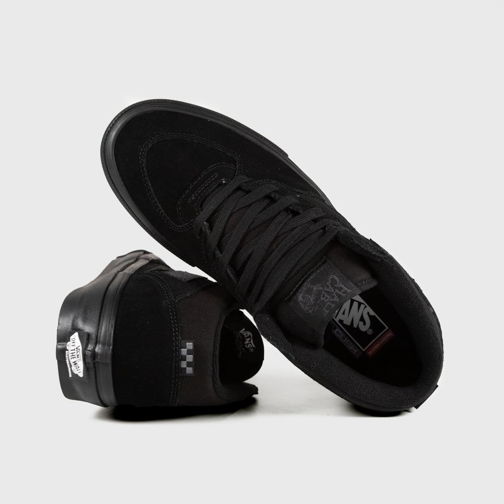 Vans All Black Skate Half Cab Shoes