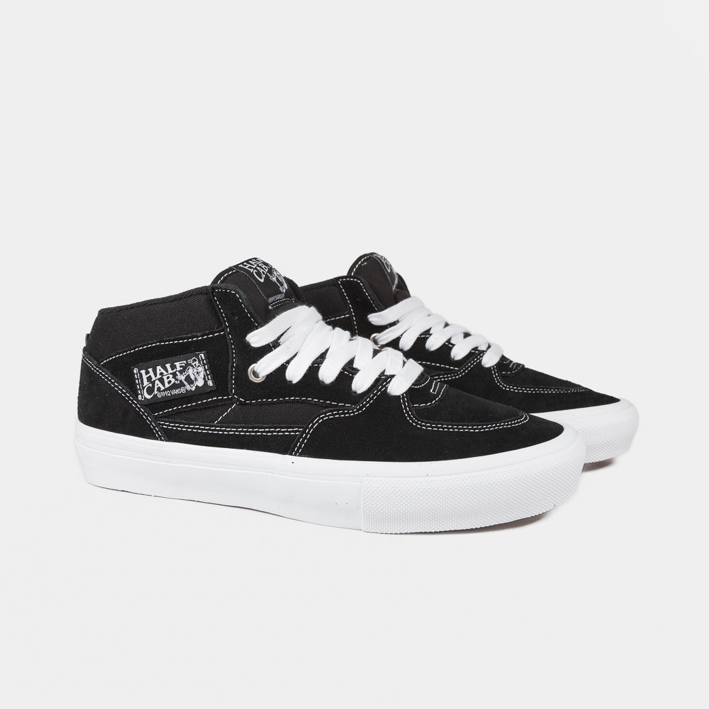Vans Black And White Skate Half Cab Shoes