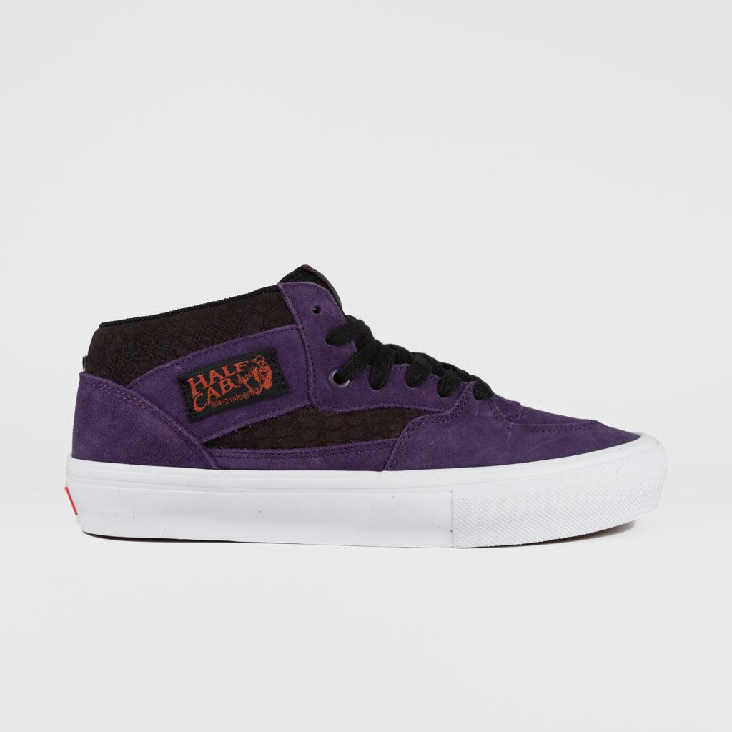 【新品未使用】Vans Half Cab Crown Purple 10.0 Vans - Skate Half Cab Shoes - Croc Grape | Welcome Skate Store