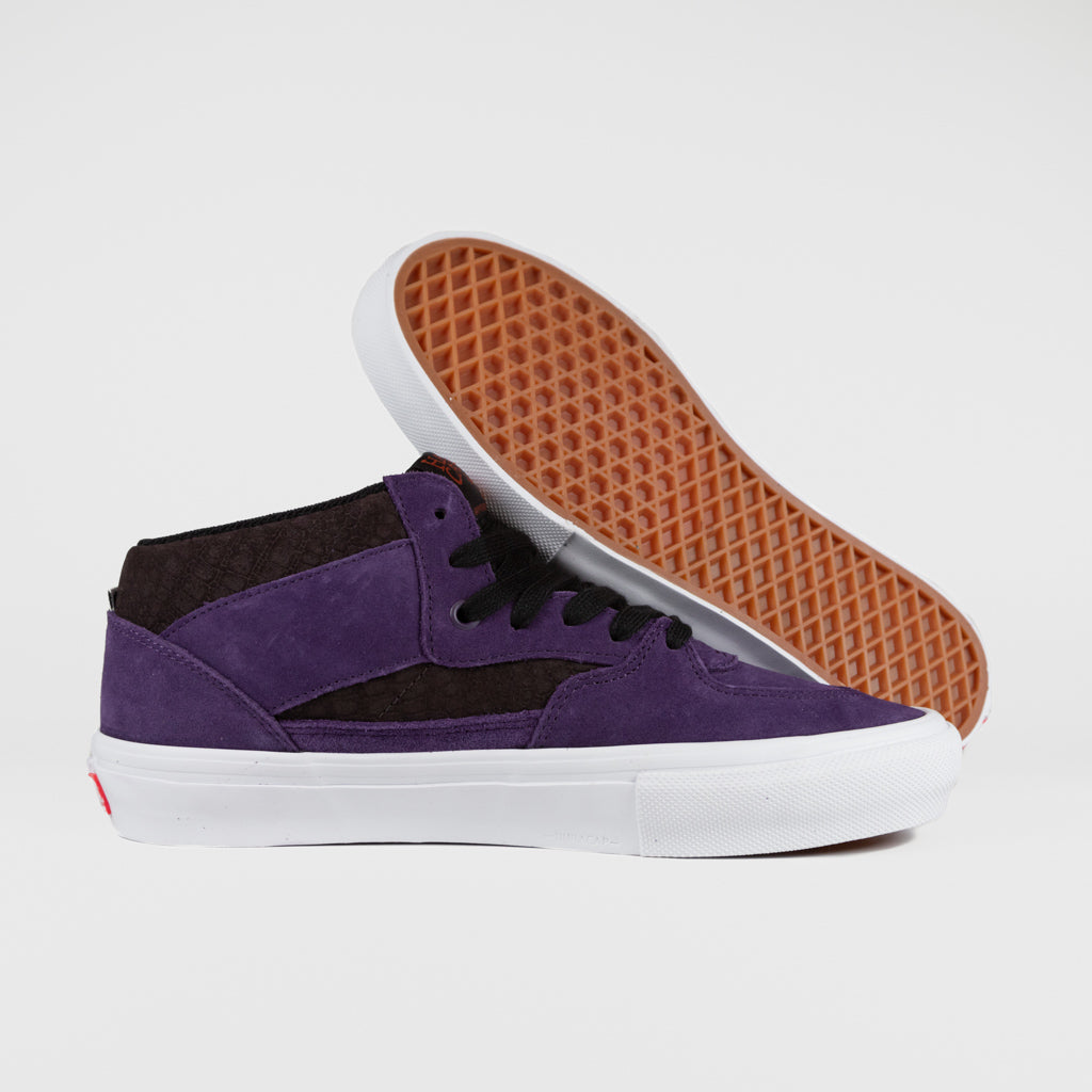 Vans Croc Grape Purple Skate Half Cab Shoes